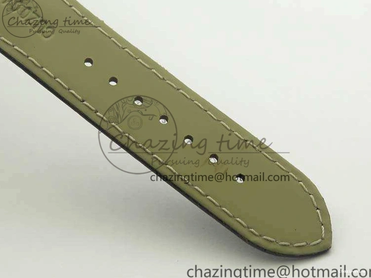 0107 De Ville Prestige Real Power Reserve SS TW 1:1 Best Edition White Dial RG Markers On Leather Strap A Thermal 8089